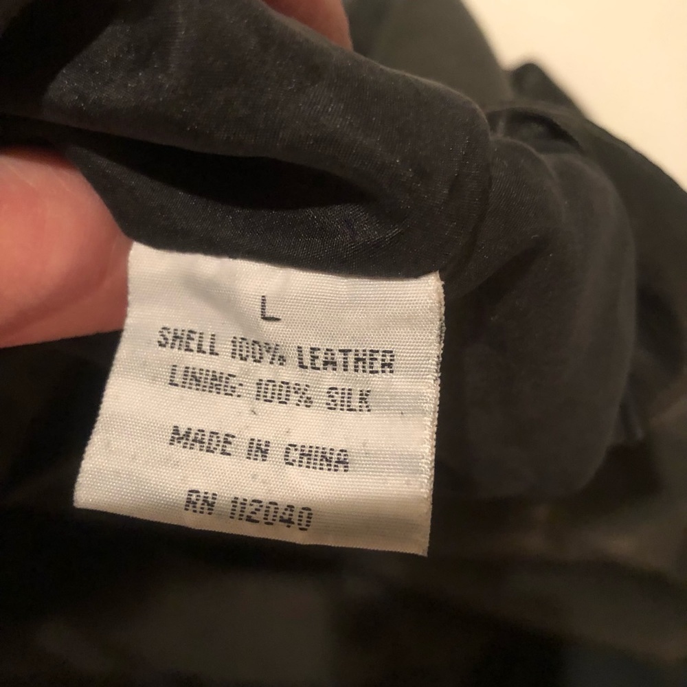 WYETH by TODD MAGILL fits size 10 black ultra soft leather circle skirt - Picture 10 of 14